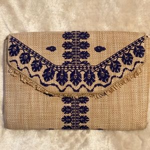 Stella and Dot slim city clutch